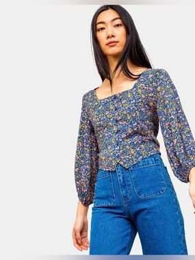 Rolla’s Roxanne Coast Floral Top